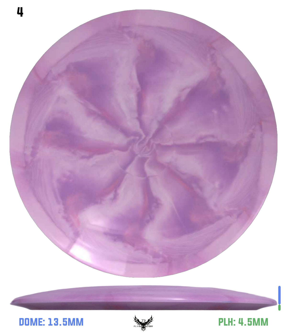 Discraft Paul McBeth x Paige Pierce ESP Swirl Bottom Stamped Anax