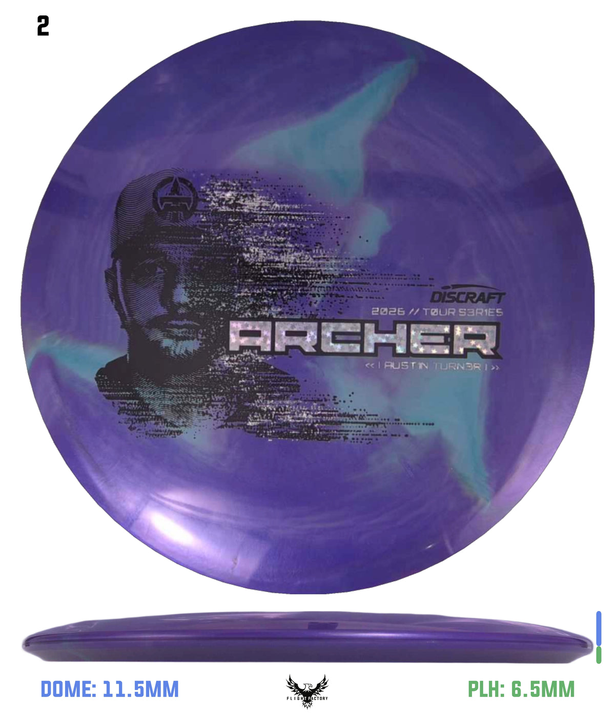 Discraft 2026 Tour Series Archer - Austin Turner
