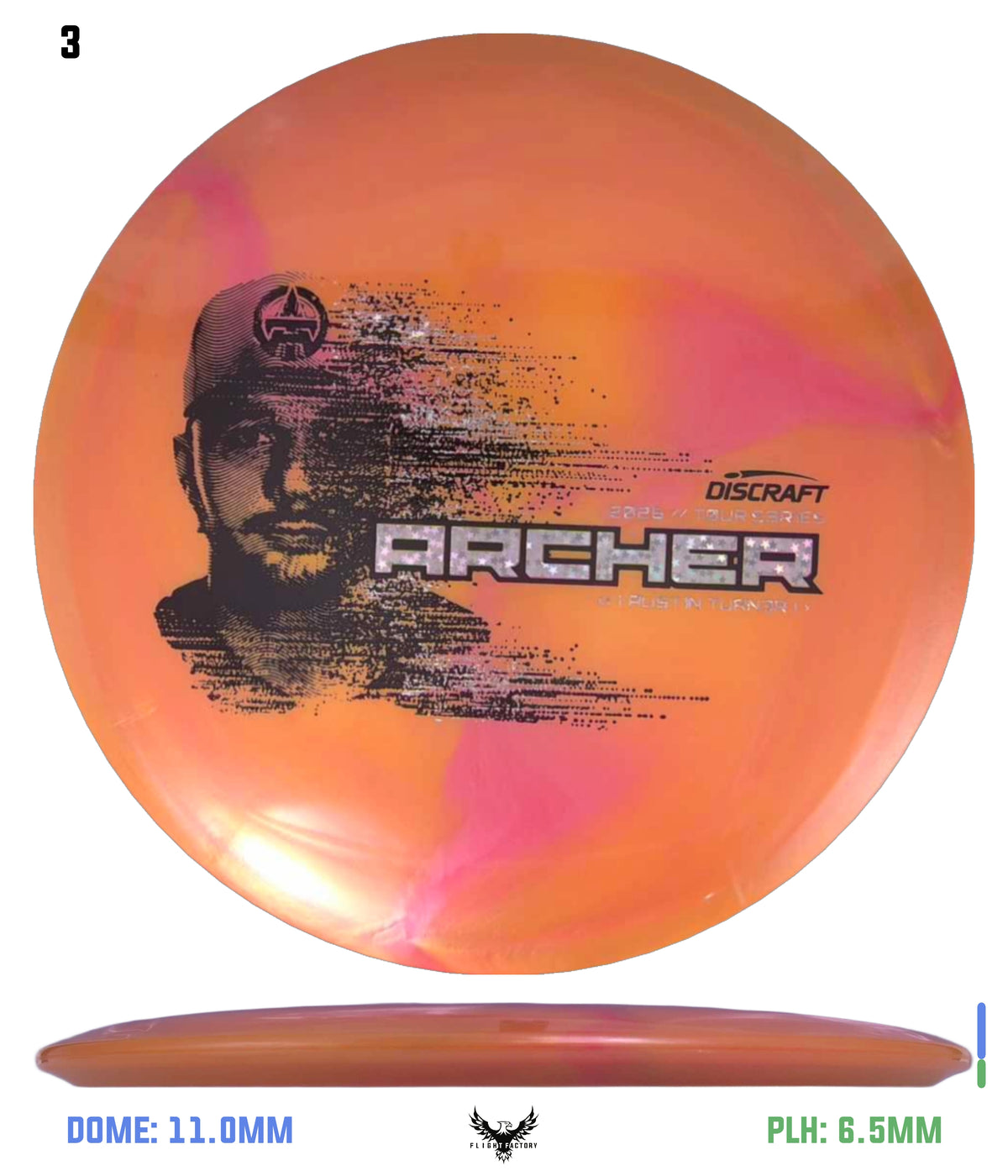 Discraft 2026 Tour Series Archer - Austin Turner