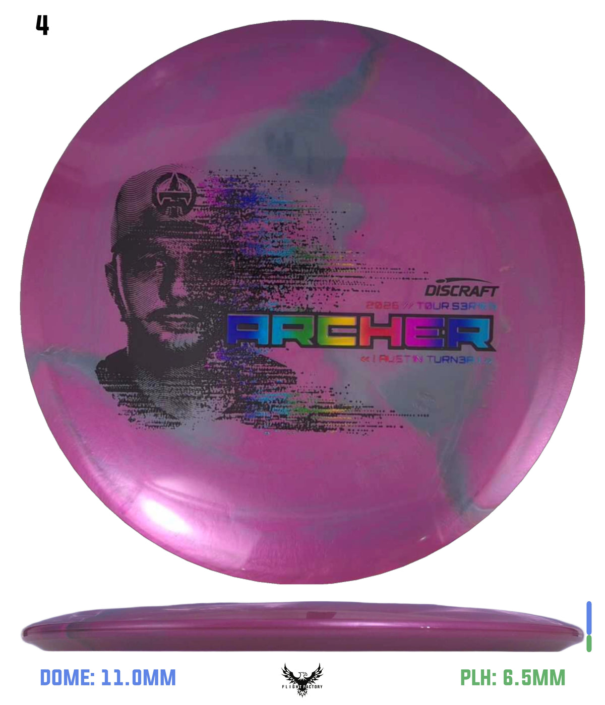 Discraft 2026 Tour Series Archer - Austin Turner