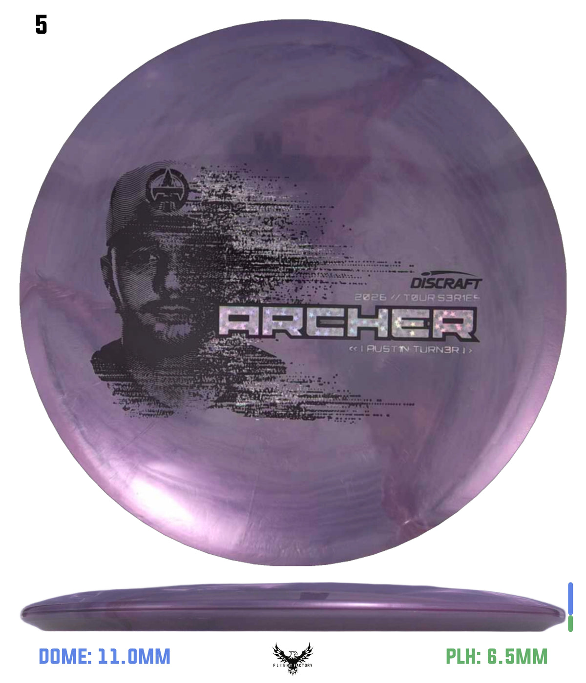 Discraft 2026 Tour Series Archer - Austin Turner