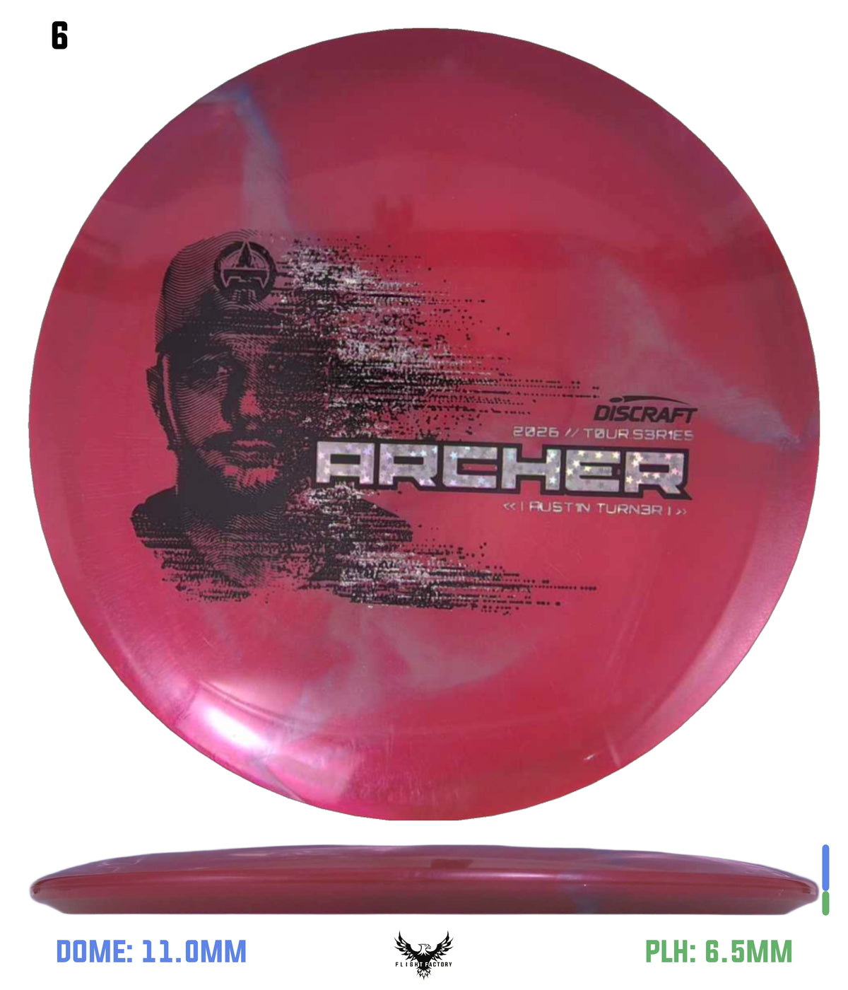 Discraft 2026 Tour Series Archer - Austin Turner