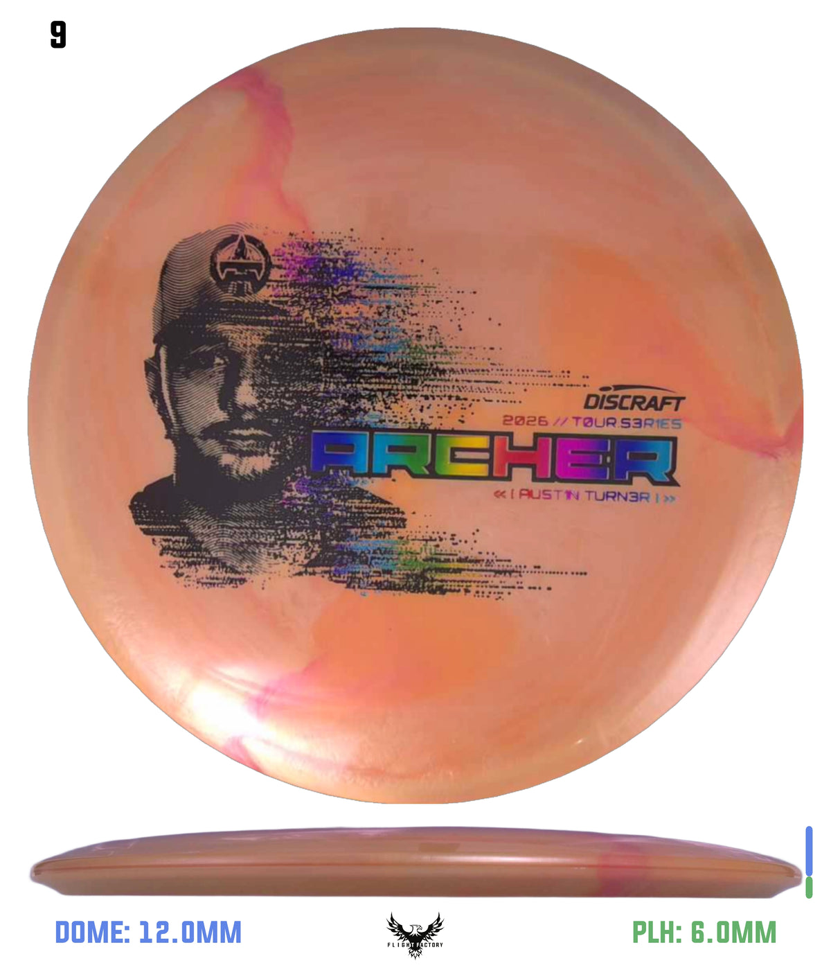 Discraft 2026 Tour Series Archer - Austin Turner