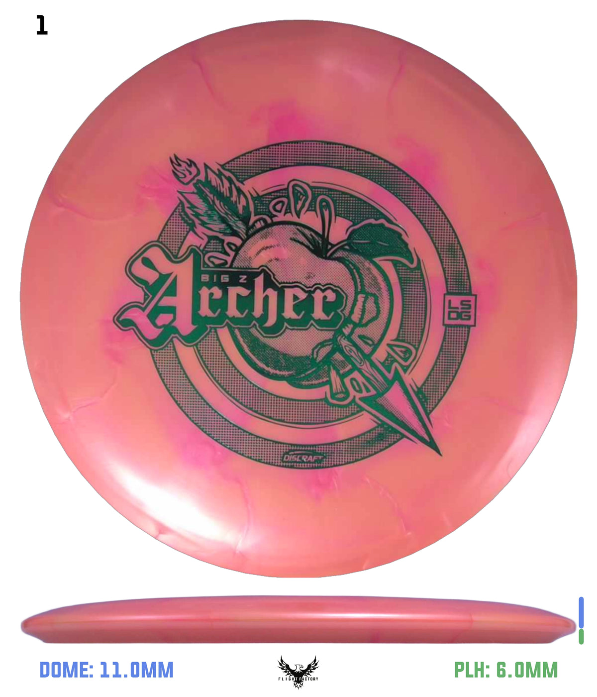 Discraft Big Z Swirl Archer - Ledgestone 2026 Season 1