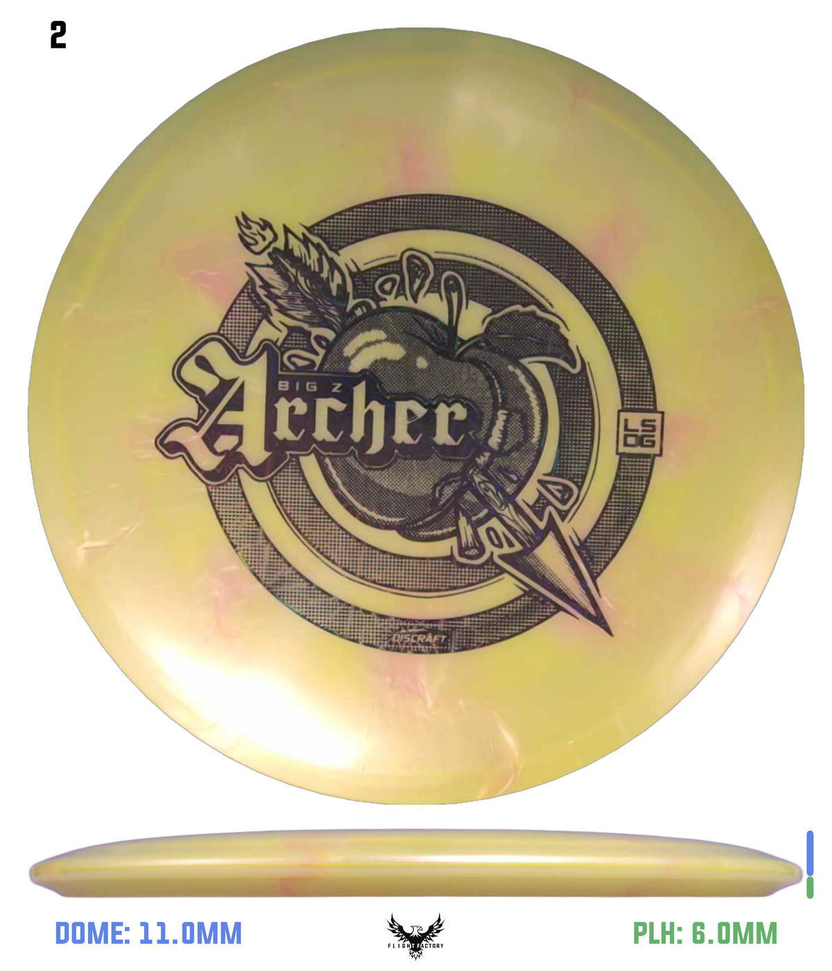 Discraft Big Z Swirl Archer - Ledgestone 2026 Season 1