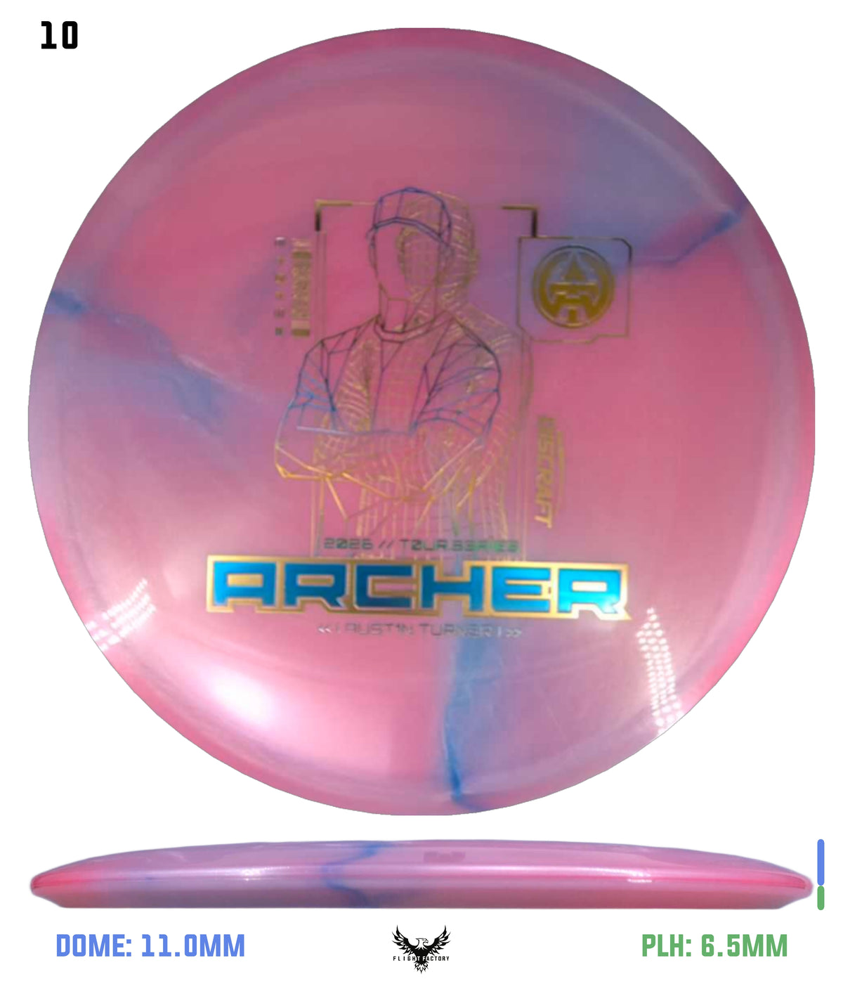 Discraft 2026 Tour Series V2 Archer - Austin Turner