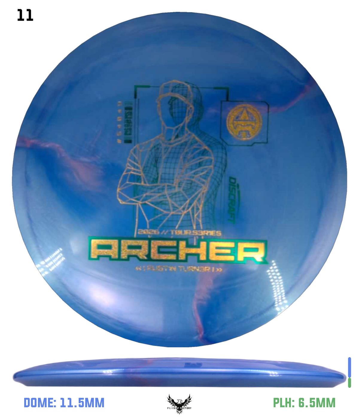 Discraft 2026 Tour Series V2 Archer - Austin Turner