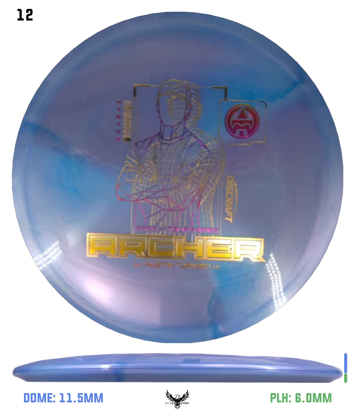 Discraft 2026 Tour Series V2 Archer - Austin Turner