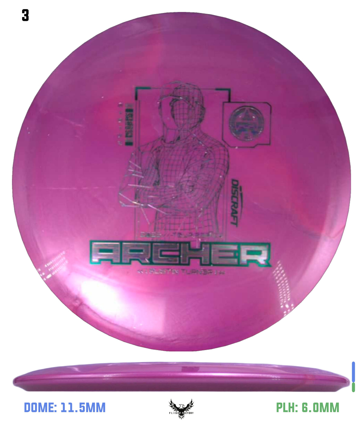 Discraft 2026 Tour Series V2 Archer - Austin Turner