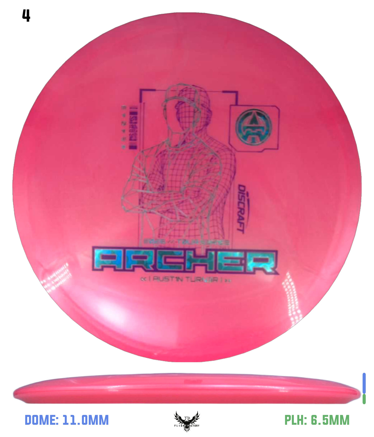 Discraft 2026 Tour Series V2 Archer - Austin Turner