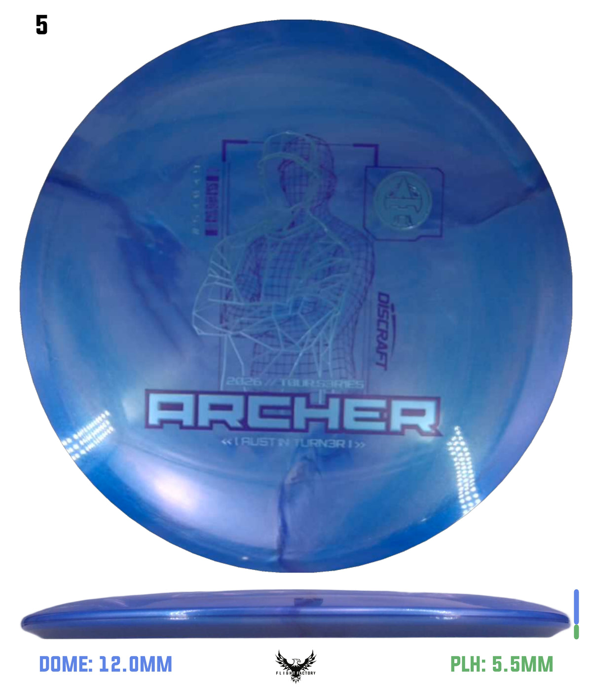 Discraft 2026 Tour Series V2 Archer - Austin Turner