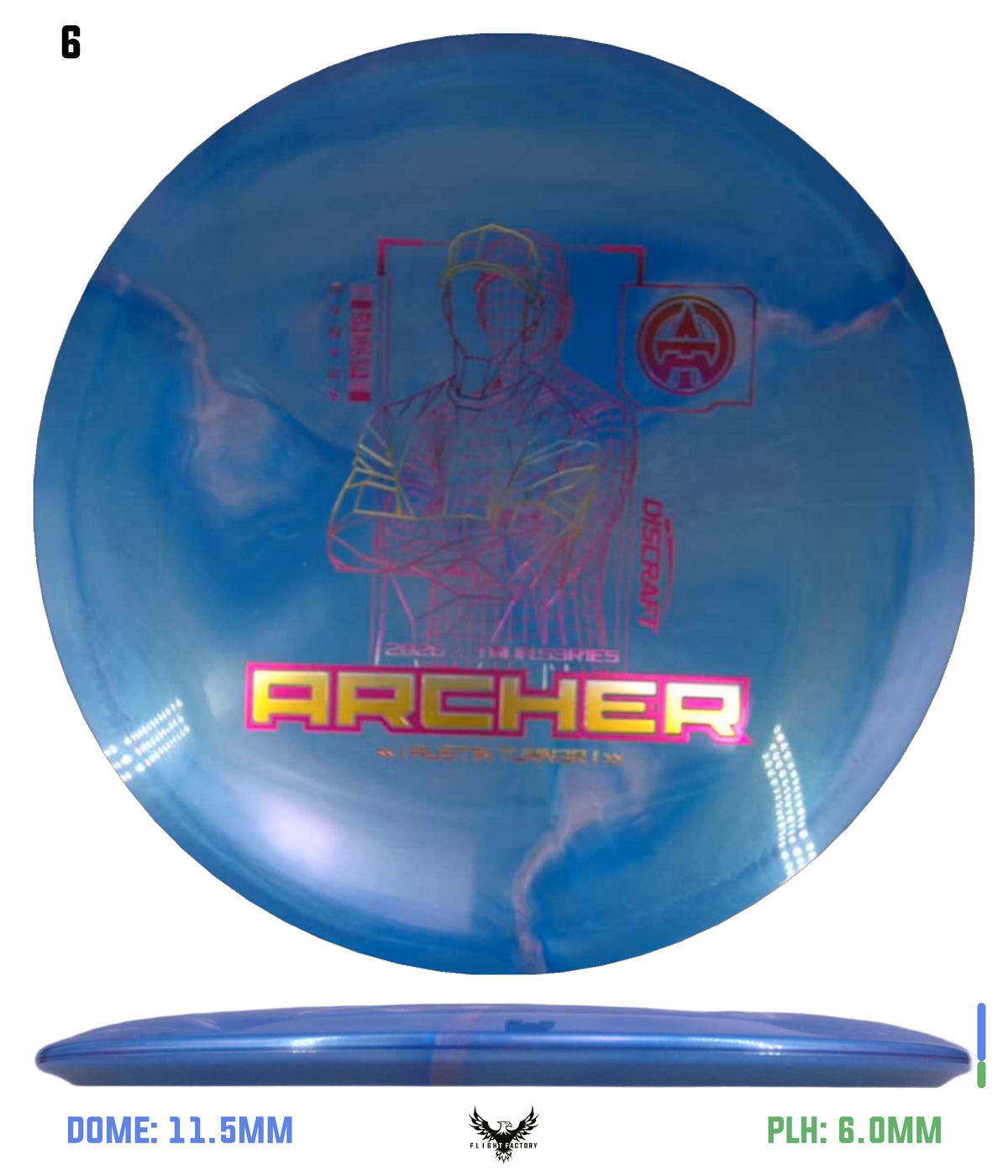 Discraft 2026 Tour Series V2 Archer - Austin Turner