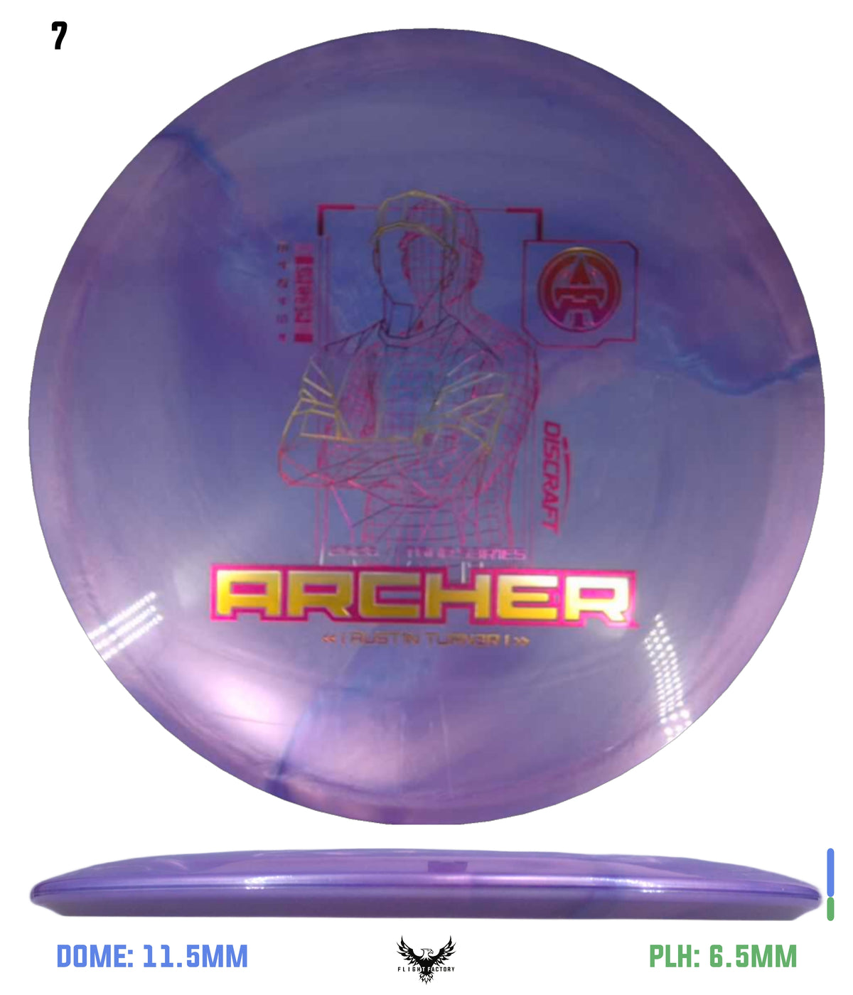 Discraft 2026 Tour Series V2 Archer - Austin Turner
