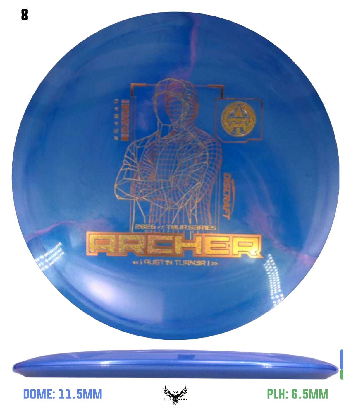 Discraft 2026 Tour Series V2 Archer - Austin Turner