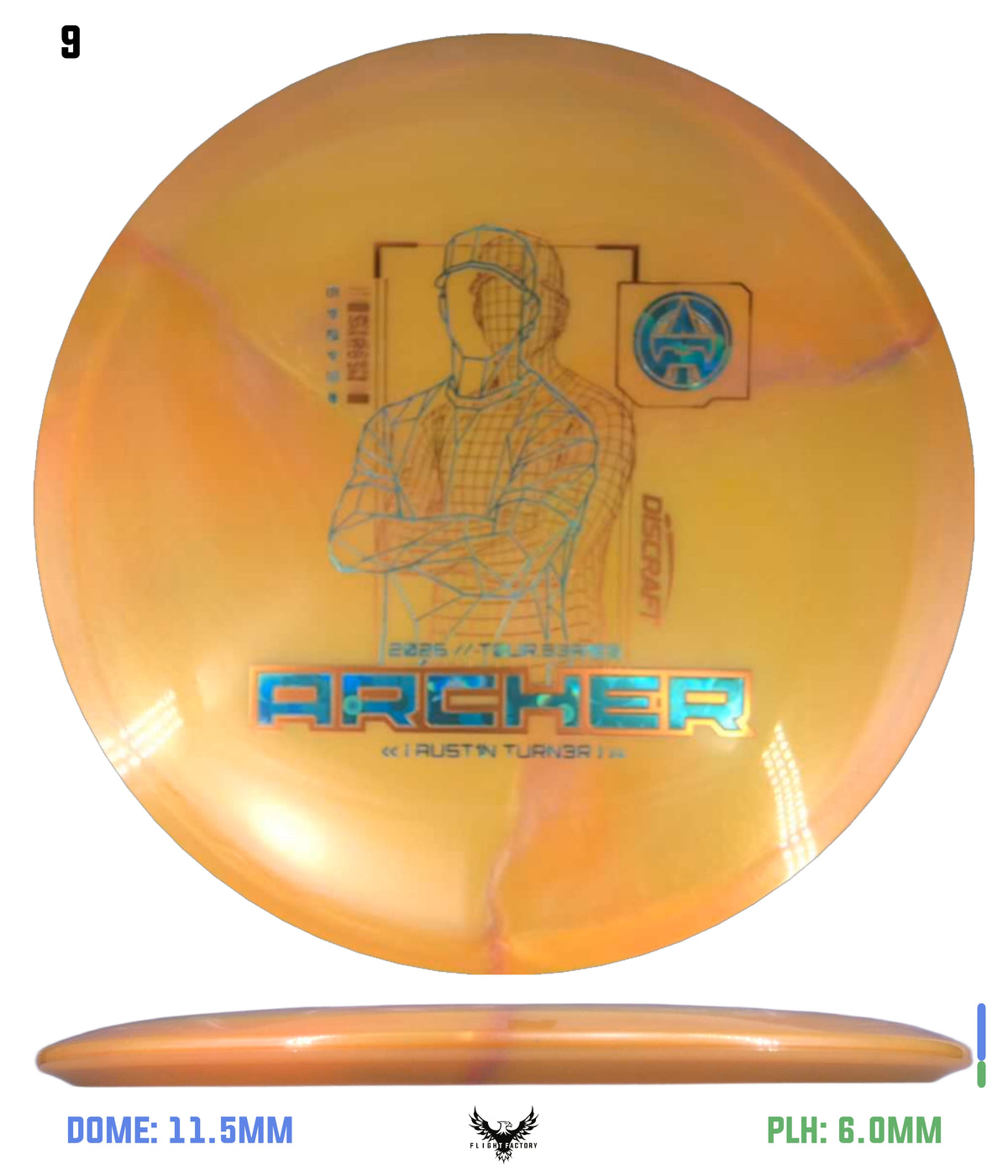 Discraft 2026 Tour Series V2 Archer - Austin Turner