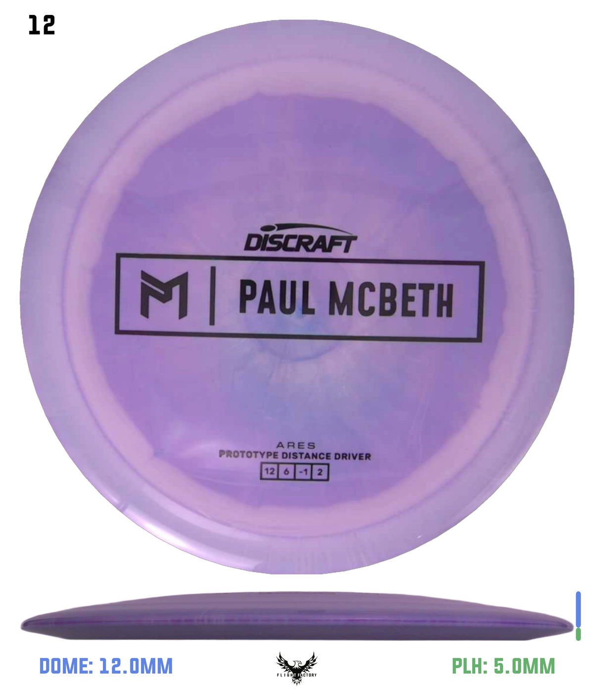 Discraft Paul McBeth Prototype ESP Ares