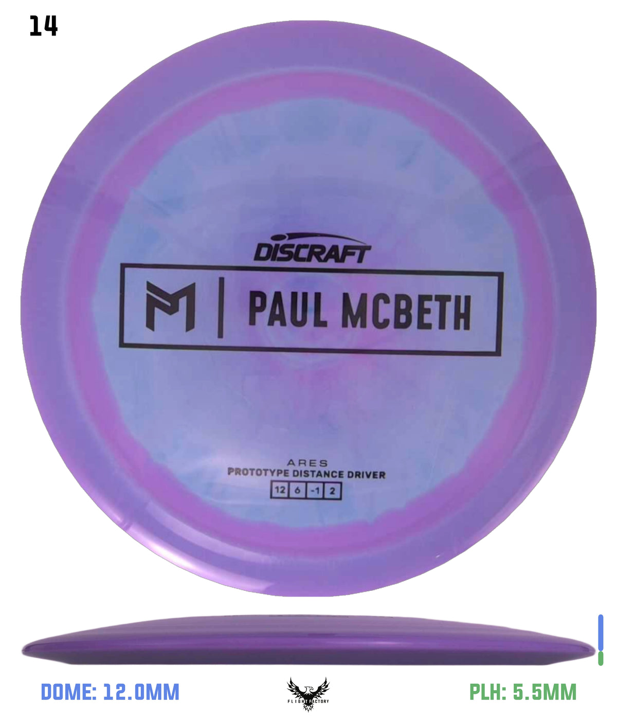 Discraft Paul McBeth Prototype ESP Ares