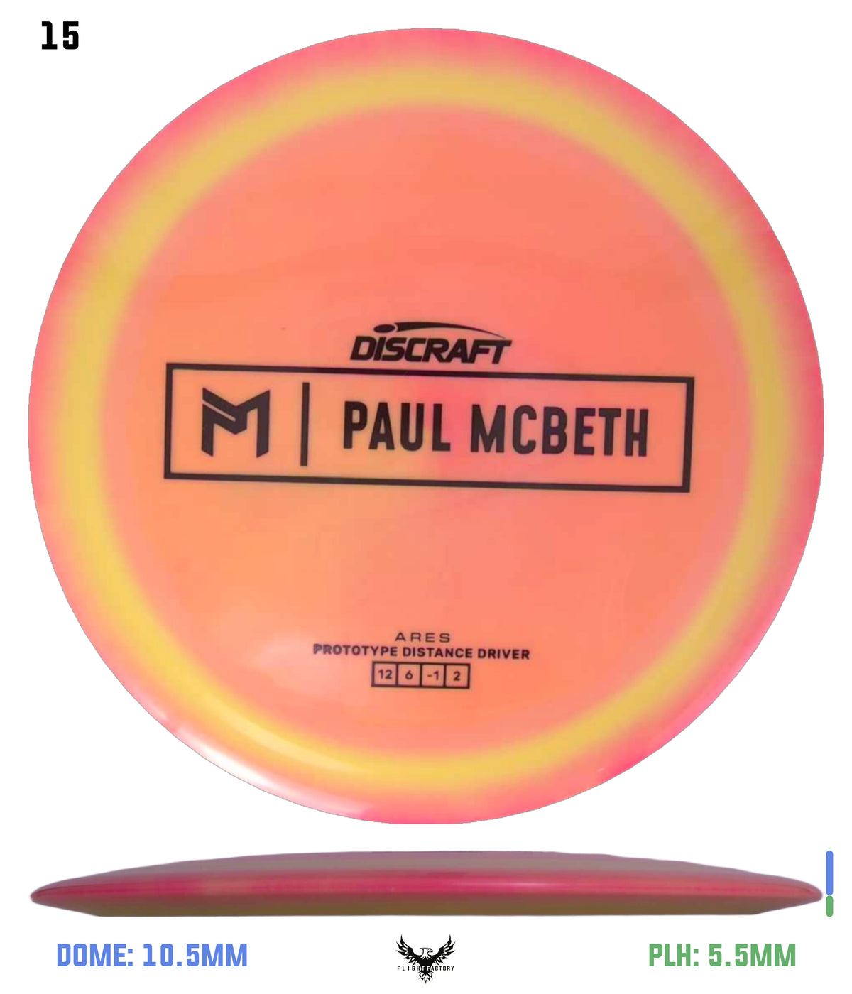 Discraft Paul McBeth Prototype ESP Ares