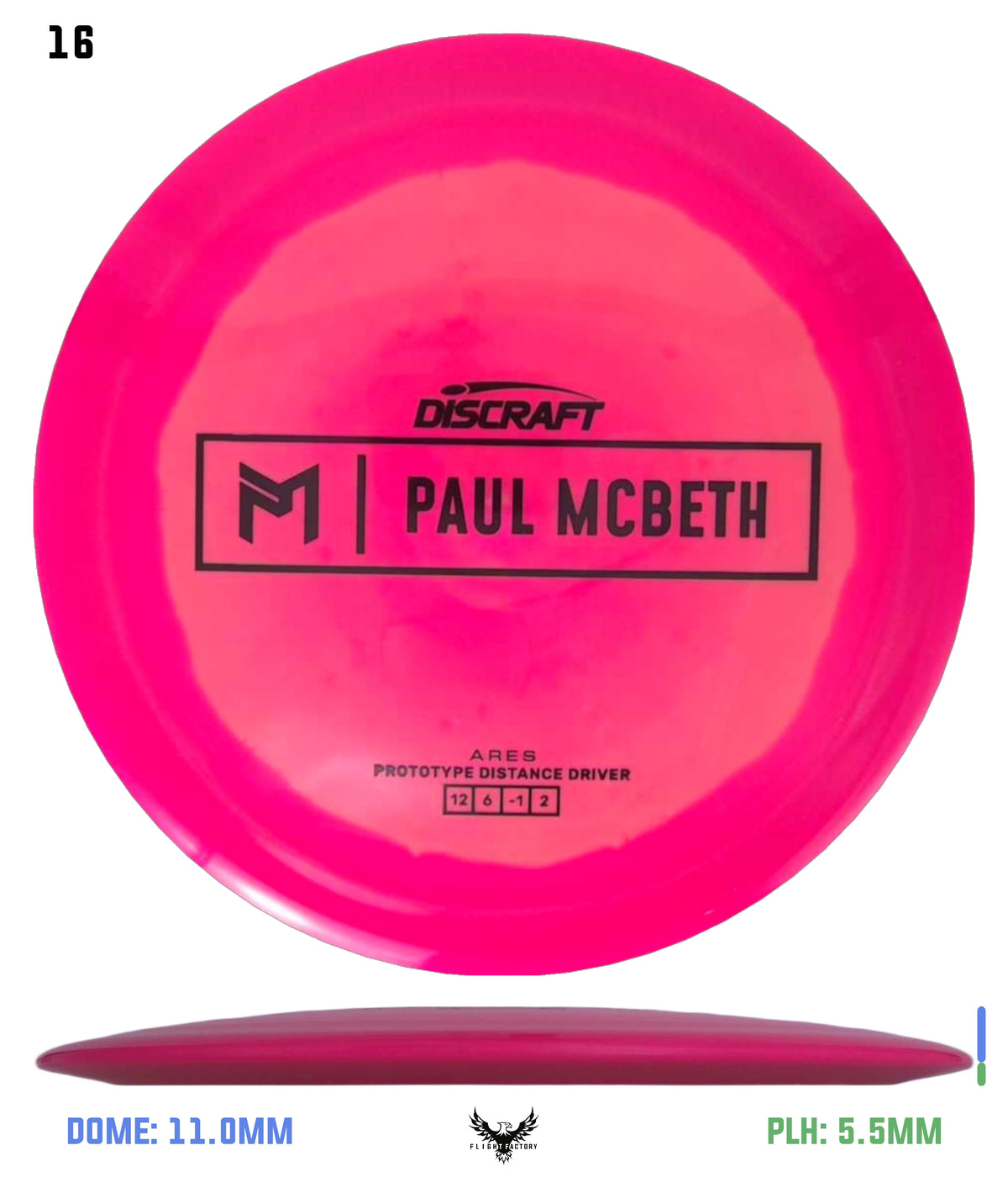 Discraft Paul McBeth Prototype ESP Ares
