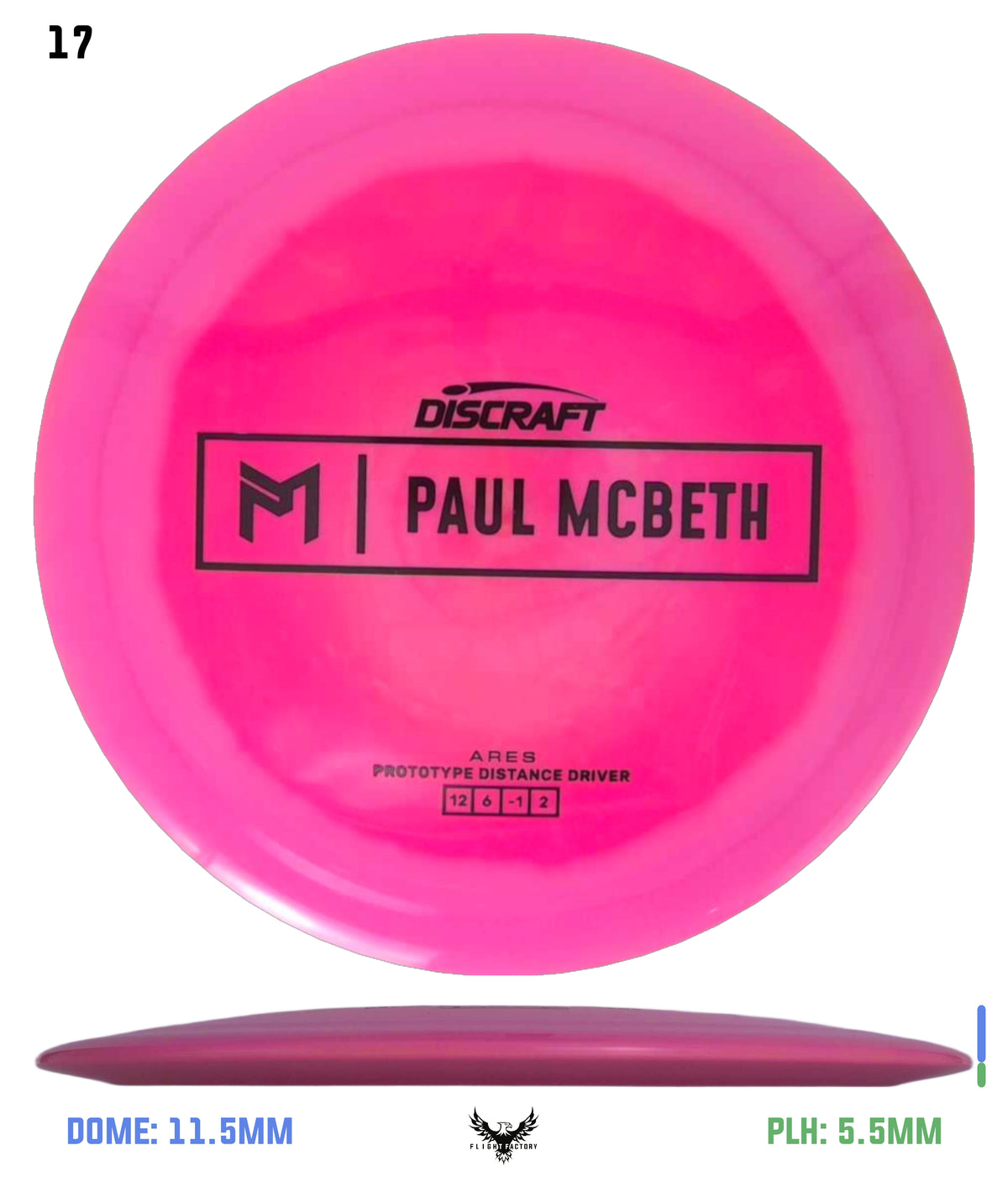 Discraft Paul McBeth Prototype ESP Ares