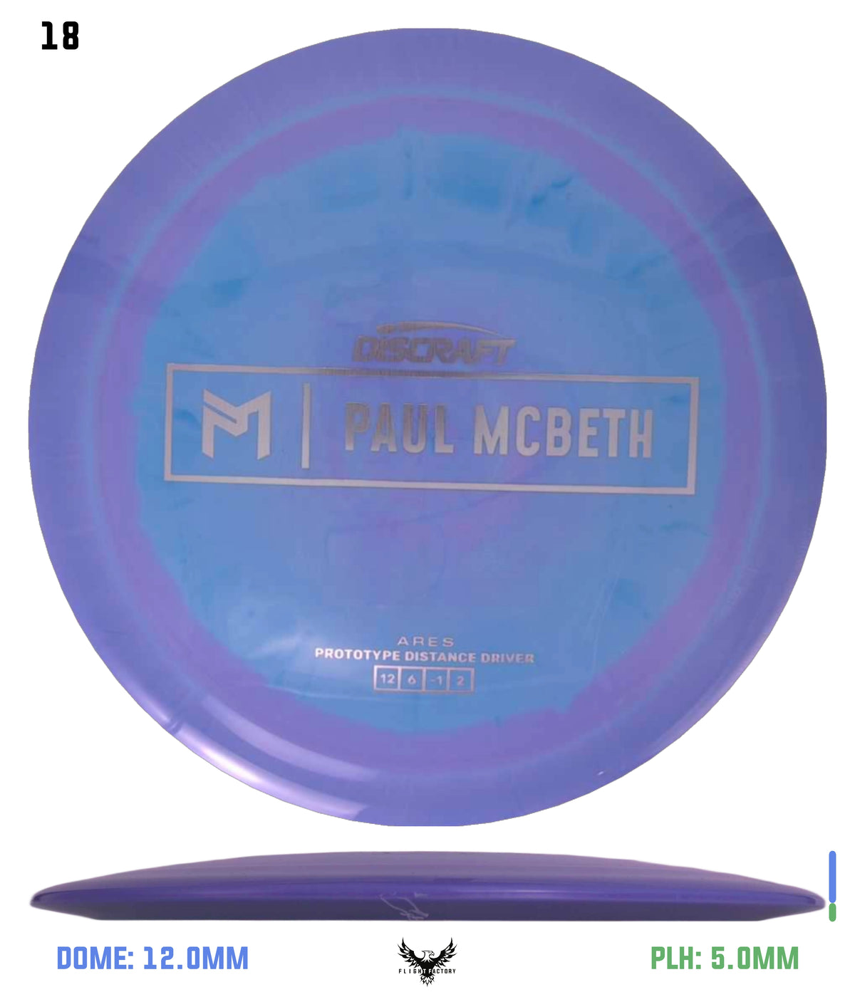 Discraft Paul McBeth Prototype ESP Ares