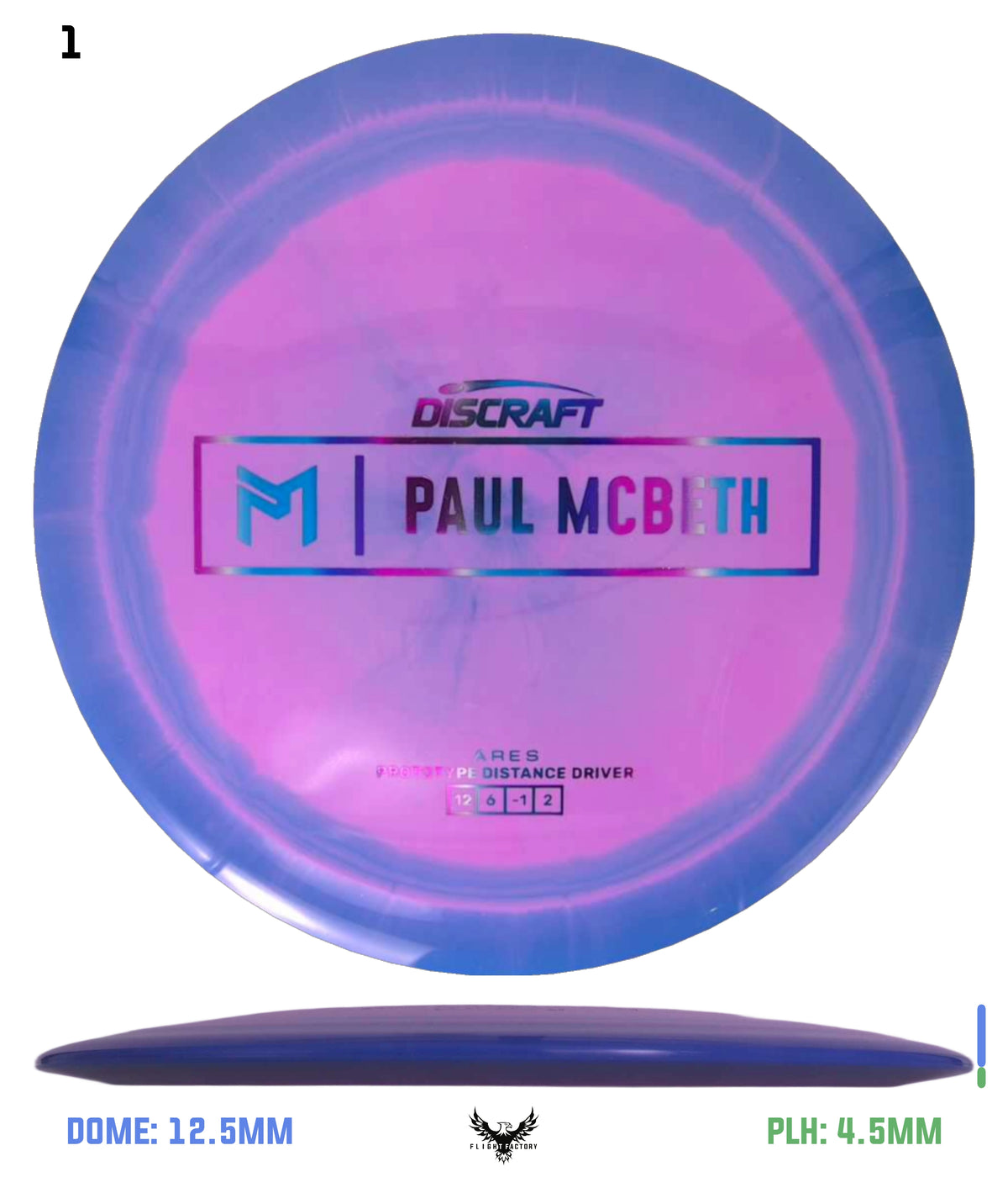 Discraft Paul McBeth Prototype ESP Ares