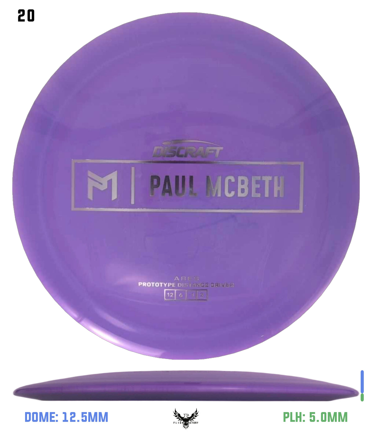 Discraft Paul McBeth Prototype ESP Ares