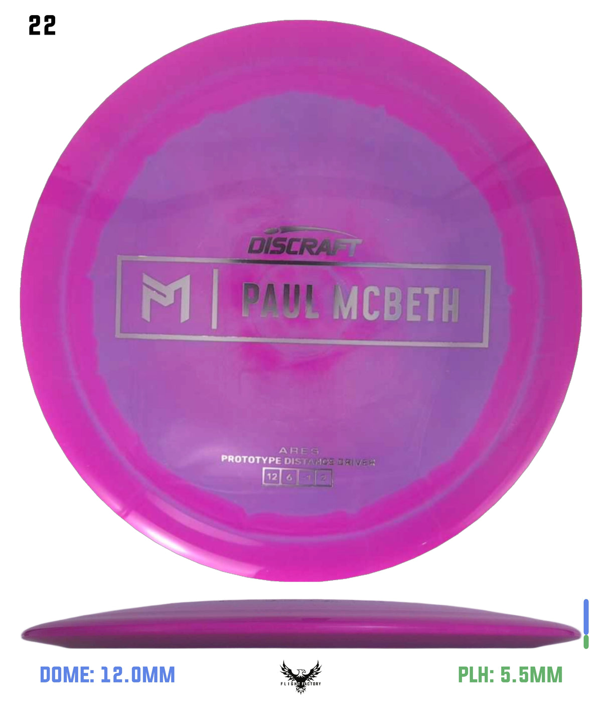 Discraft Paul McBeth Prototype ESP Ares