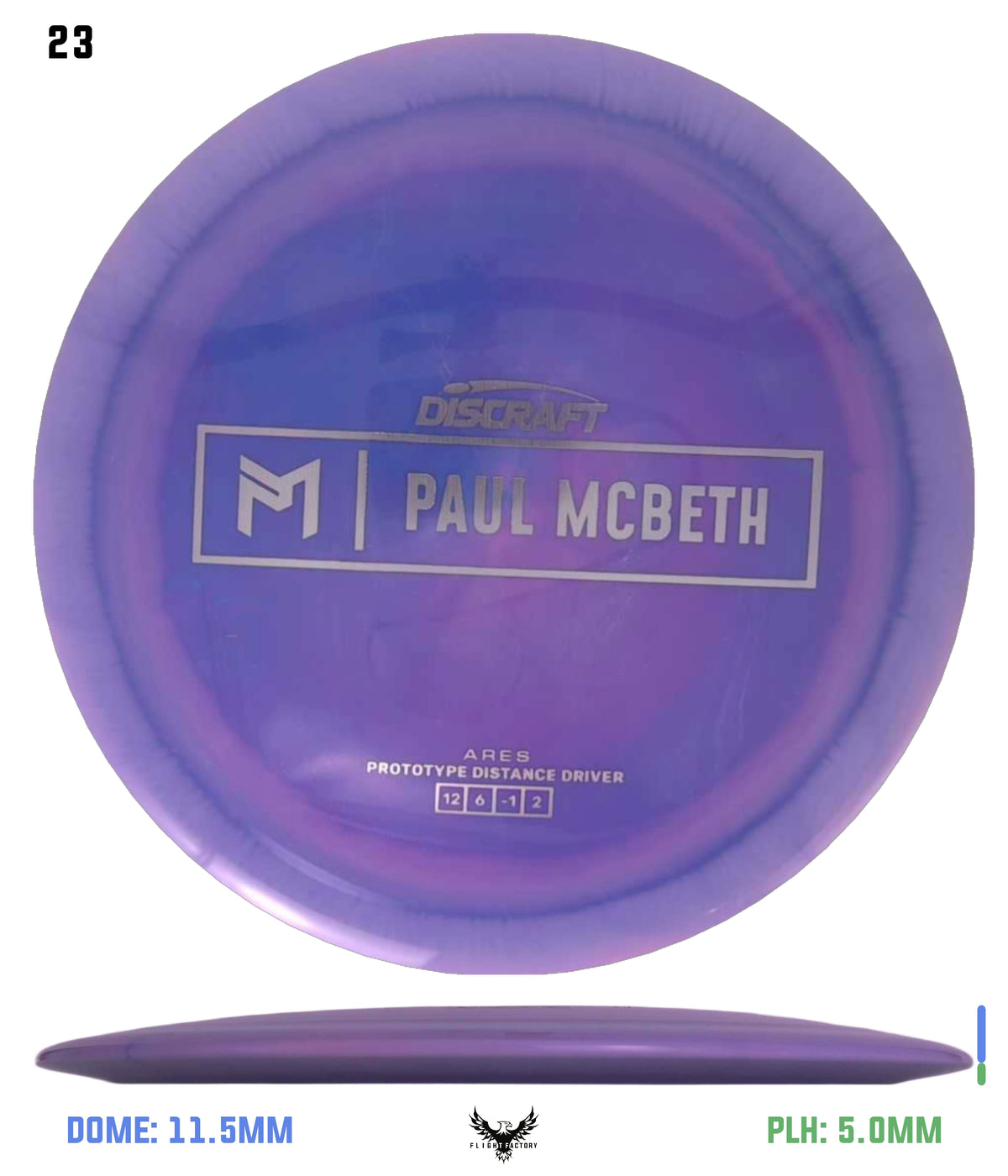 Discraft Paul McBeth Prototype ESP Ares