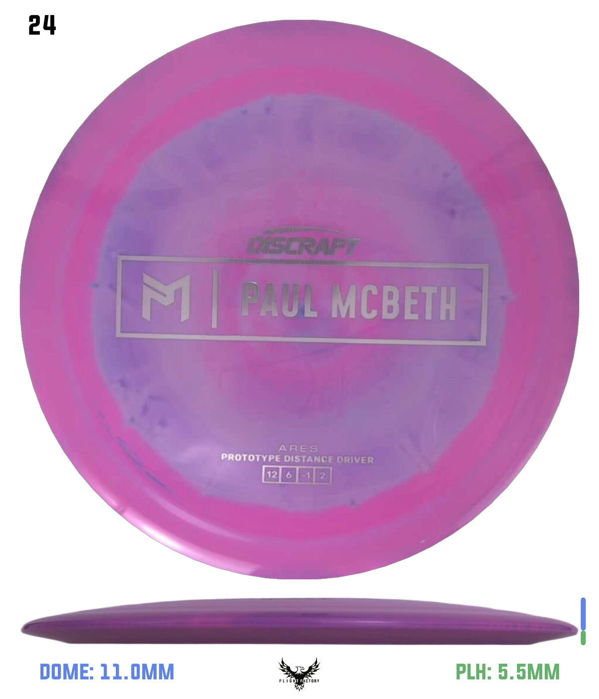 Discraft Paul McBeth Prototype ESP Ares