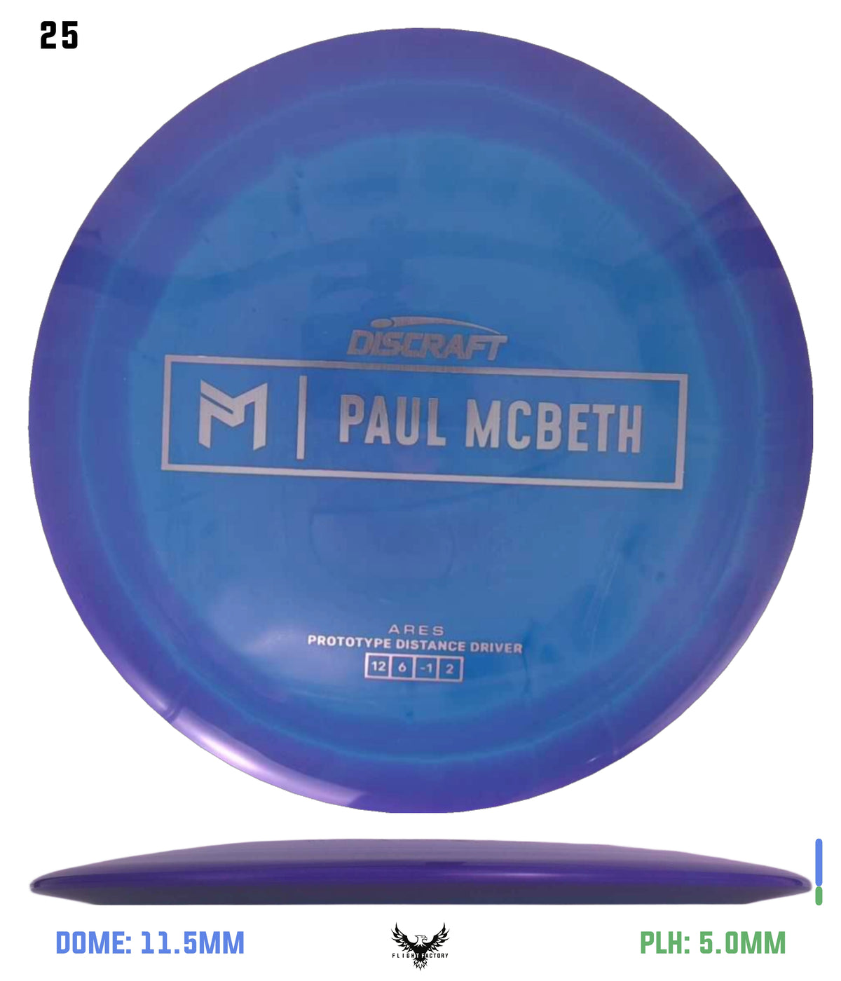 Discraft Paul McBeth Prototype ESP Ares