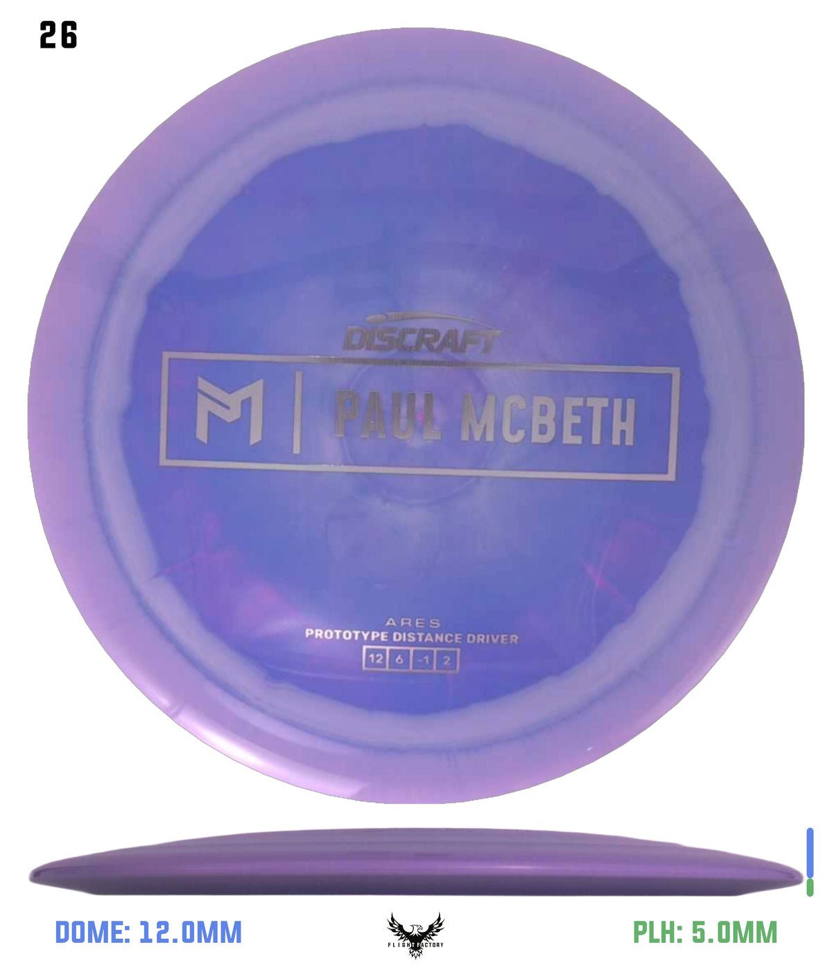 Discraft Paul McBeth Prototype ESP Ares