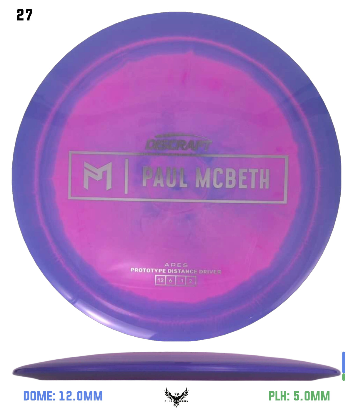 Discraft Paul McBeth Prototype ESP Ares