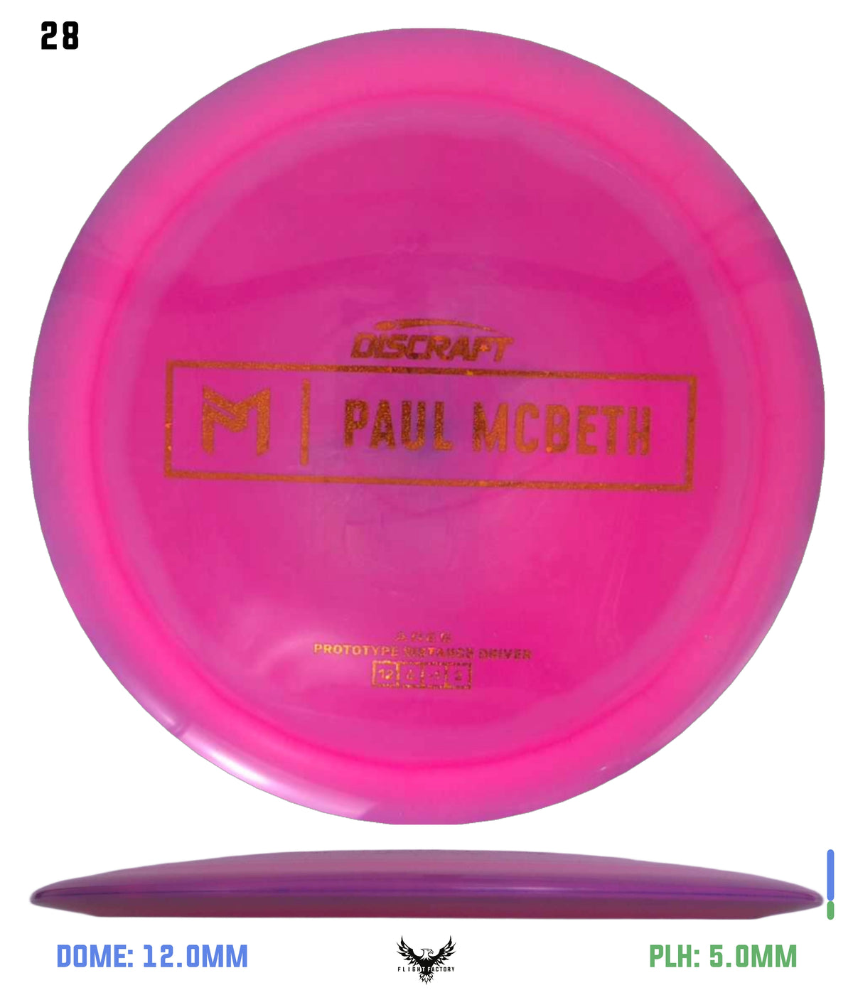 Discraft Paul McBeth Prototype ESP Ares
