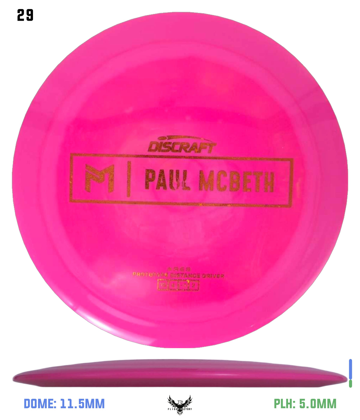 Discraft Paul McBeth Prototype ESP Ares