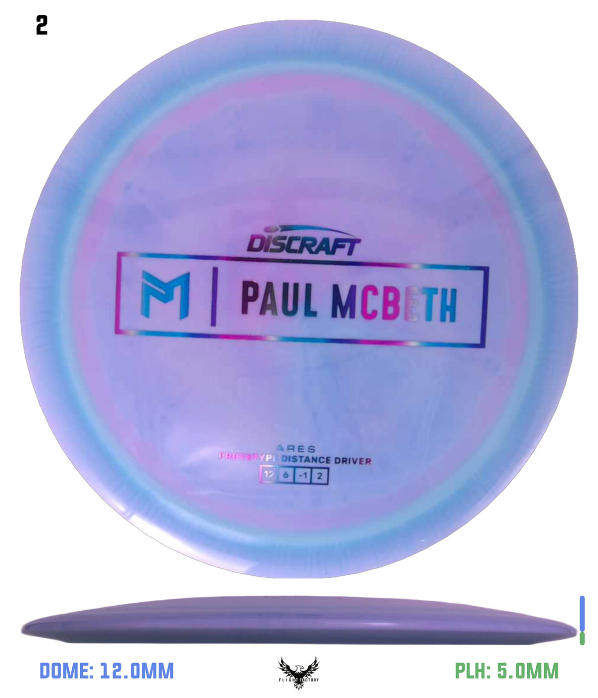 Discraft Paul McBeth Prototype ESP Ares