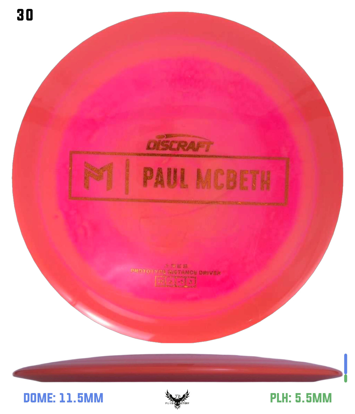 Discraft Paul McBeth Prototype ESP Ares