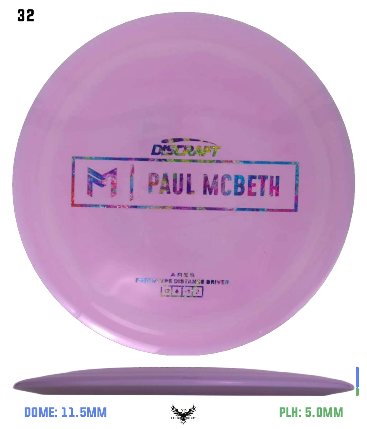 Discraft Paul McBeth Prototype ESP Ares