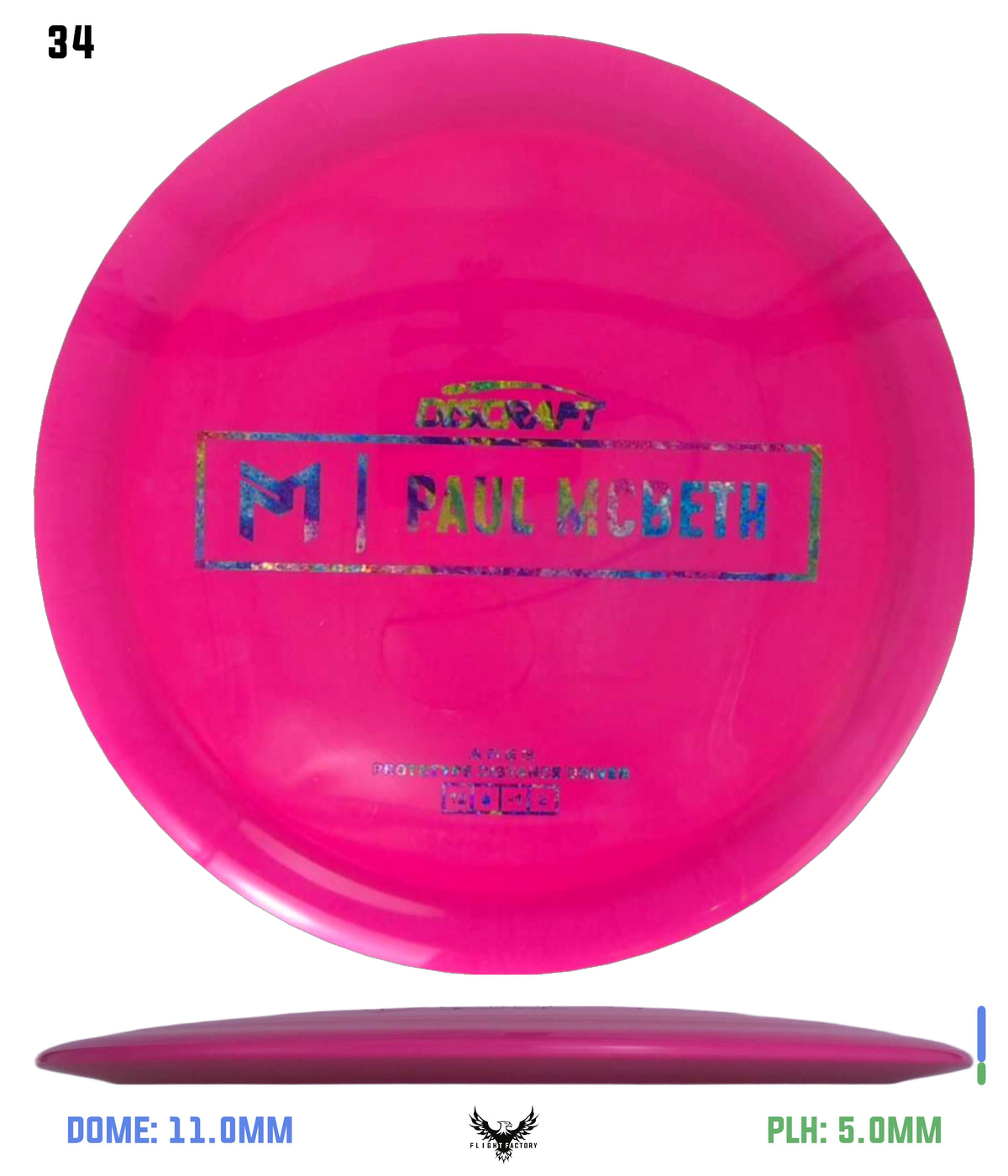Discraft Paul McBeth Prototype ESP Ares