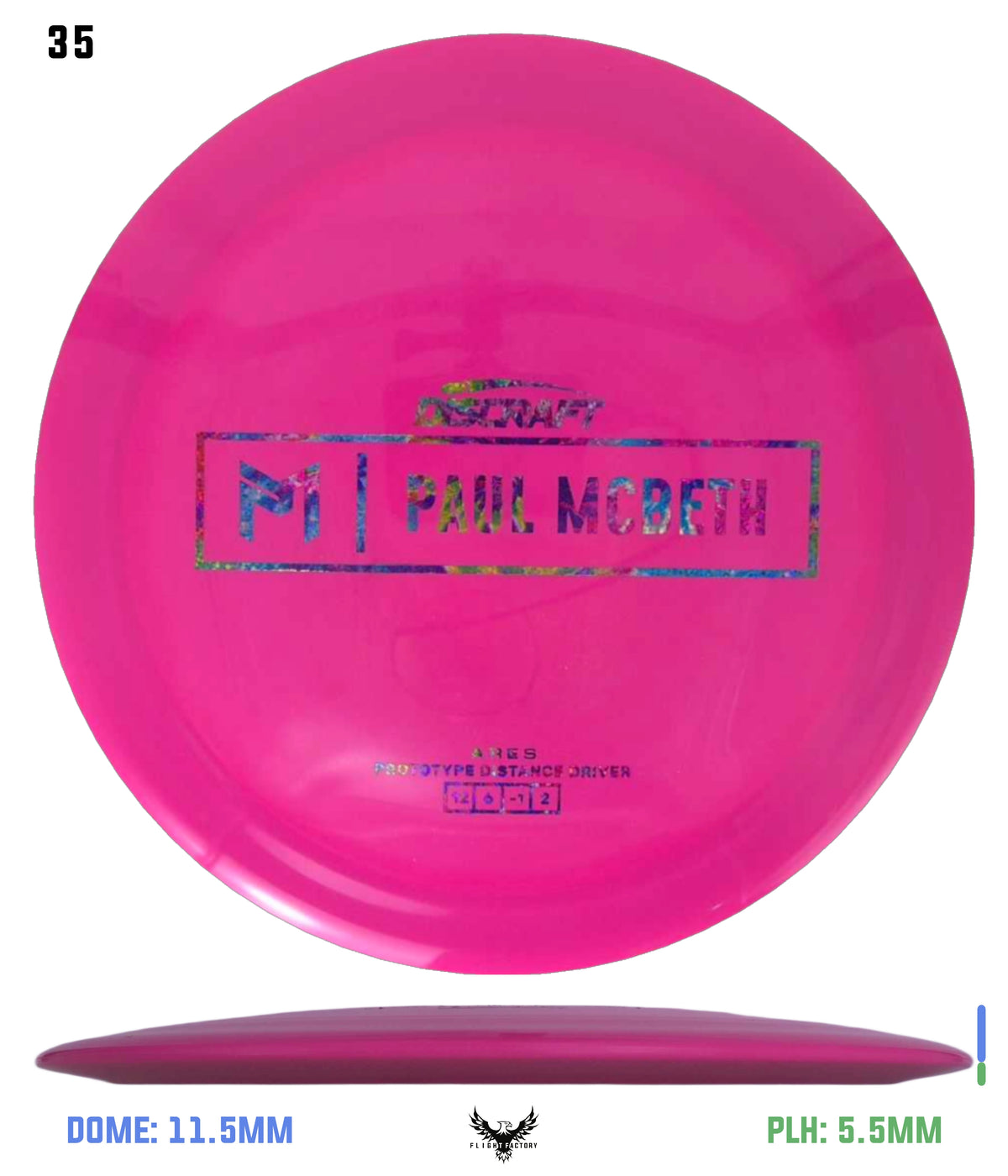 Discraft Paul McBeth Prototype ESP Ares