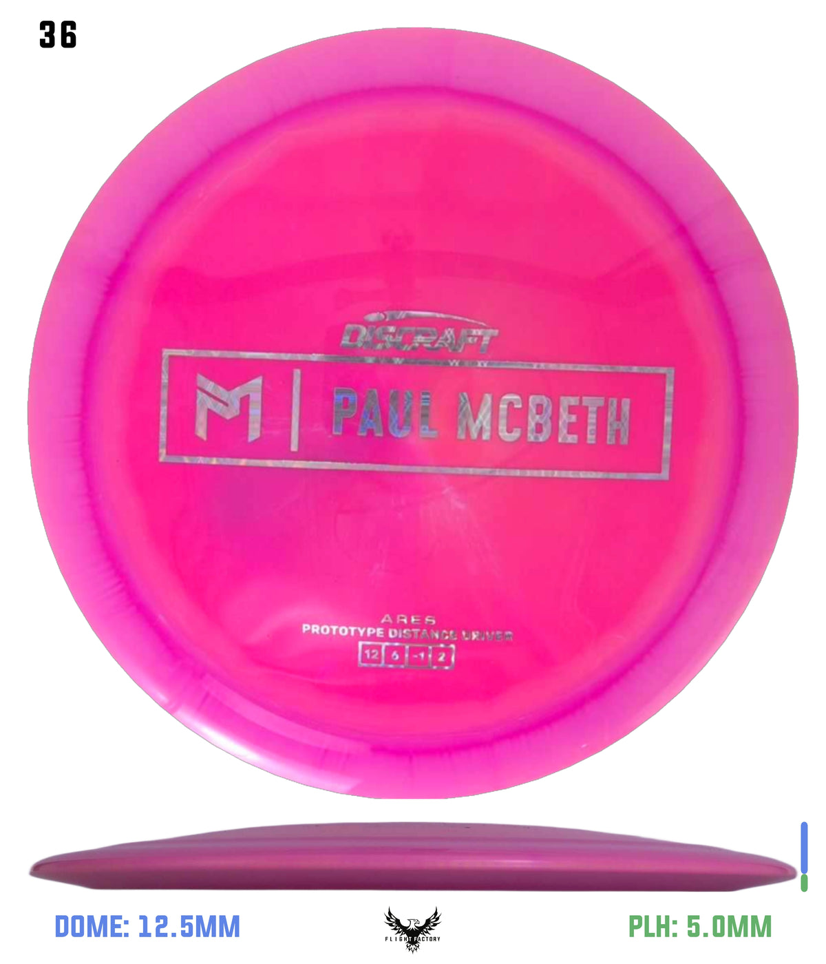 Discraft Paul McBeth Prototype ESP Ares