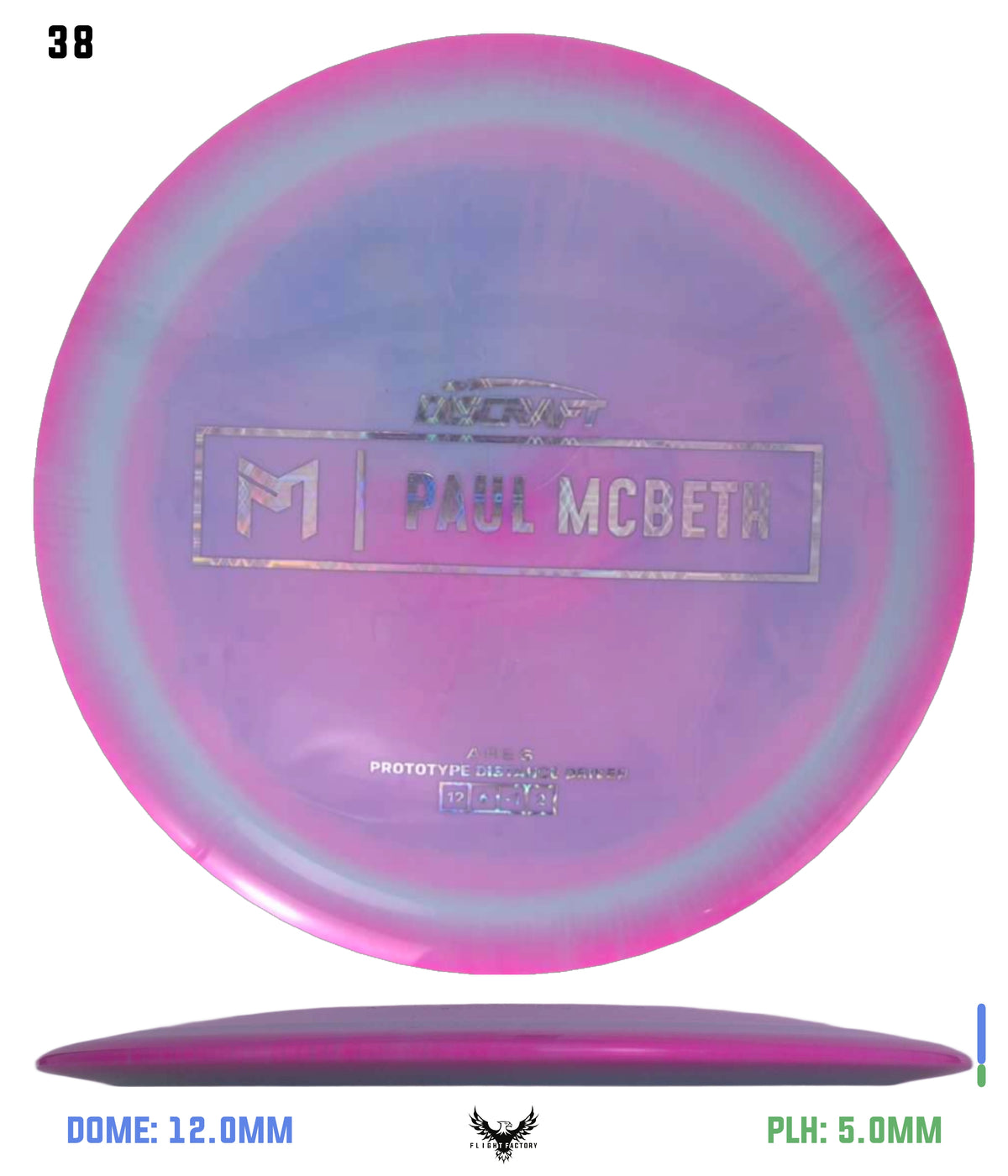 Discraft Paul McBeth Prototype ESP Ares