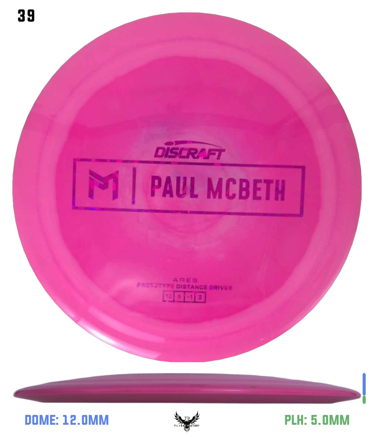 Discraft Paul McBeth Prototype ESP Ares