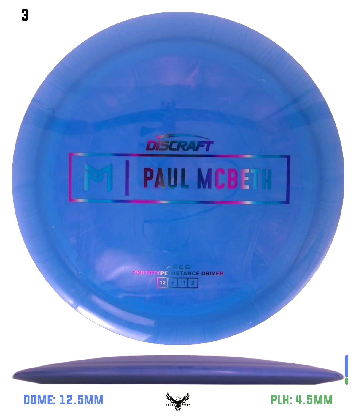 Discraft Paul McBeth Prototype ESP Ares
