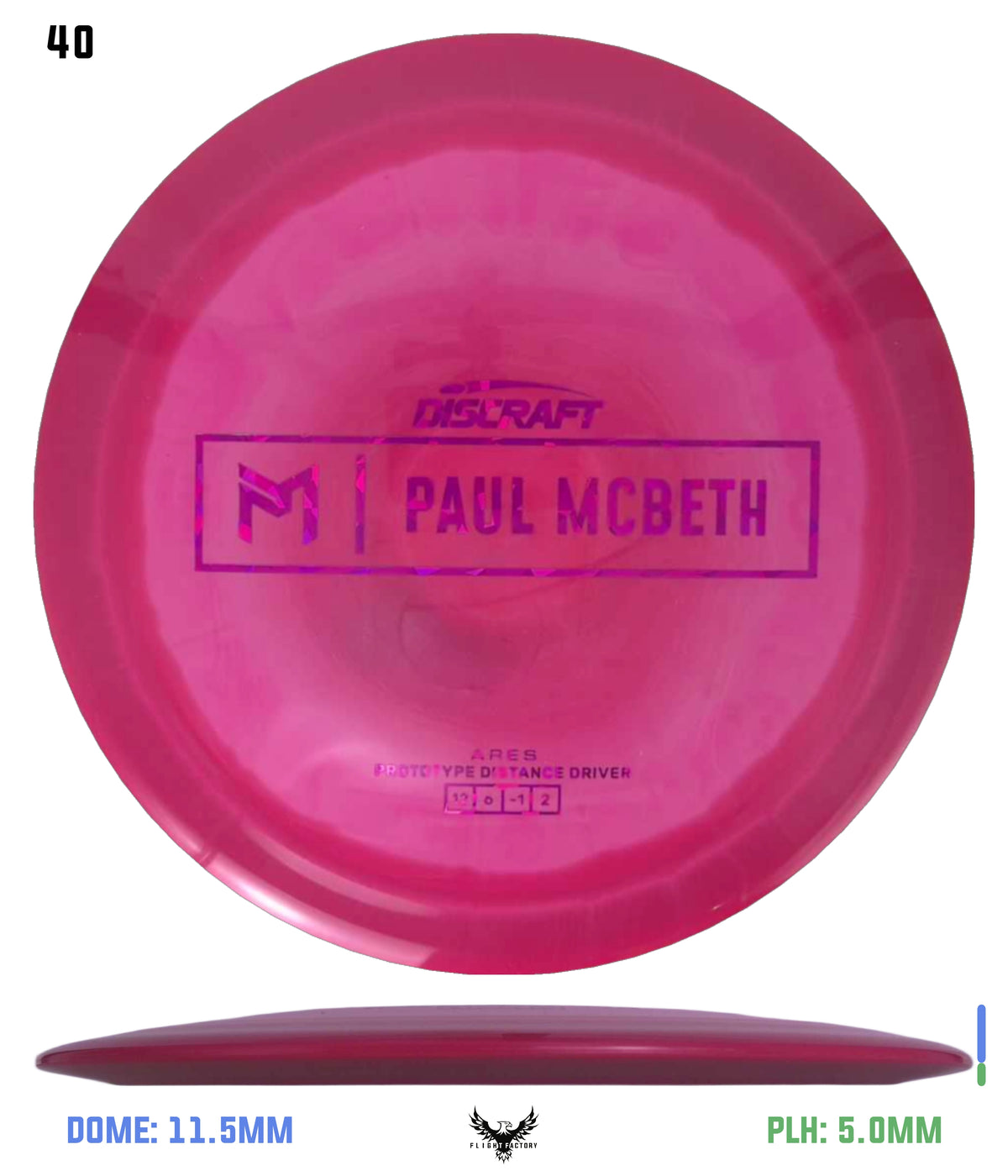 Discraft Paul McBeth Prototype ESP Ares