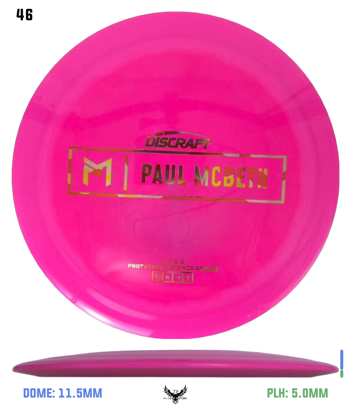 Discraft Paul McBeth Prototype ESP Ares