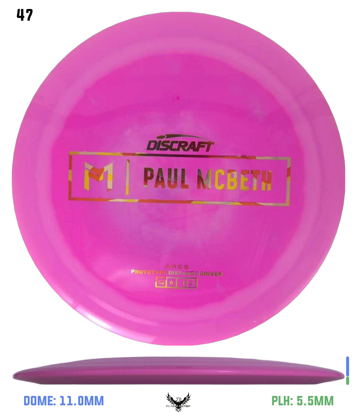 Discraft Paul McBeth Prototype ESP Ares