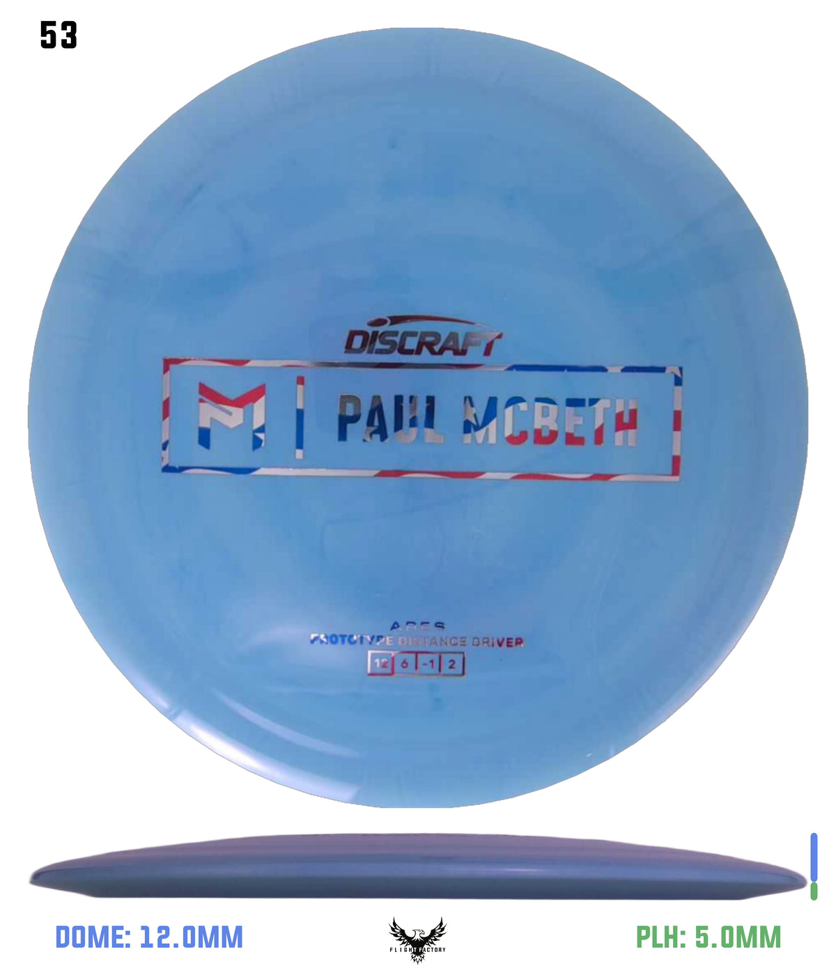 Discraft Paul McBeth Prototype ESP Ares