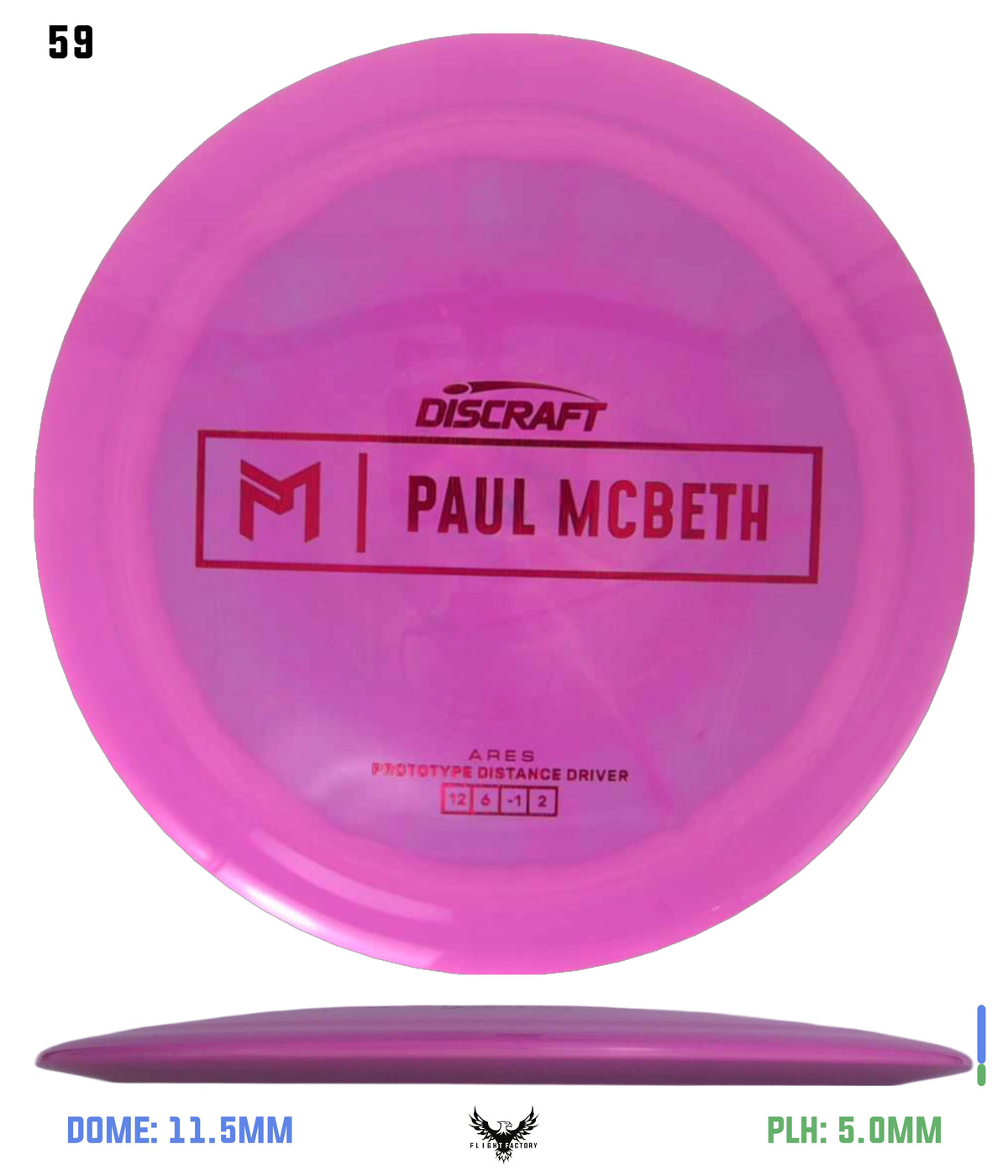 Discraft Paul McBeth Prototype ESP Ares