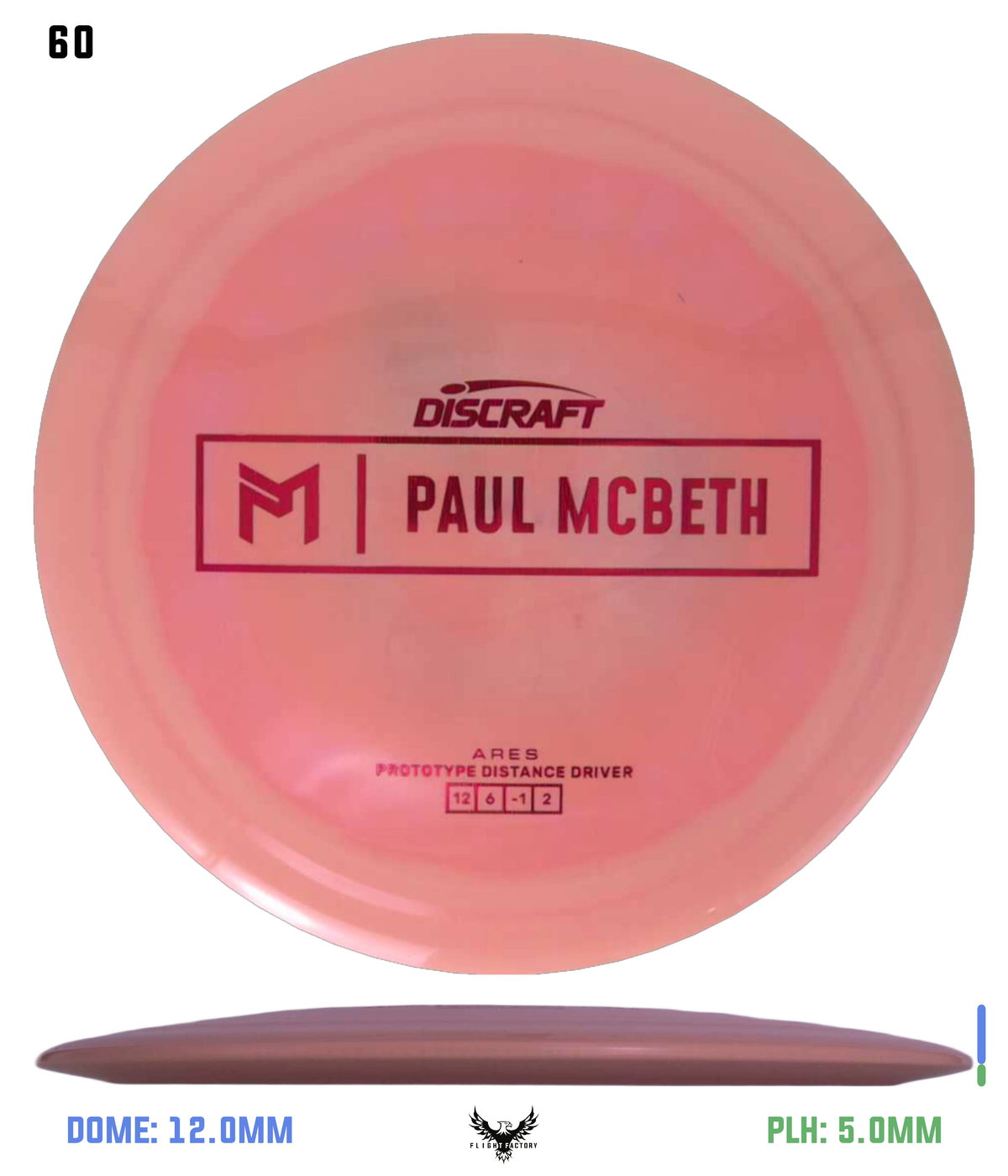 Discraft Paul McBeth Prototype ESP Ares